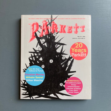 Parkett Vol. 70 - May 2004 - Christian Marclay, Wilhelm Sasnal, Gillian Wearing, Franz West - Saint-Martin Bookshop