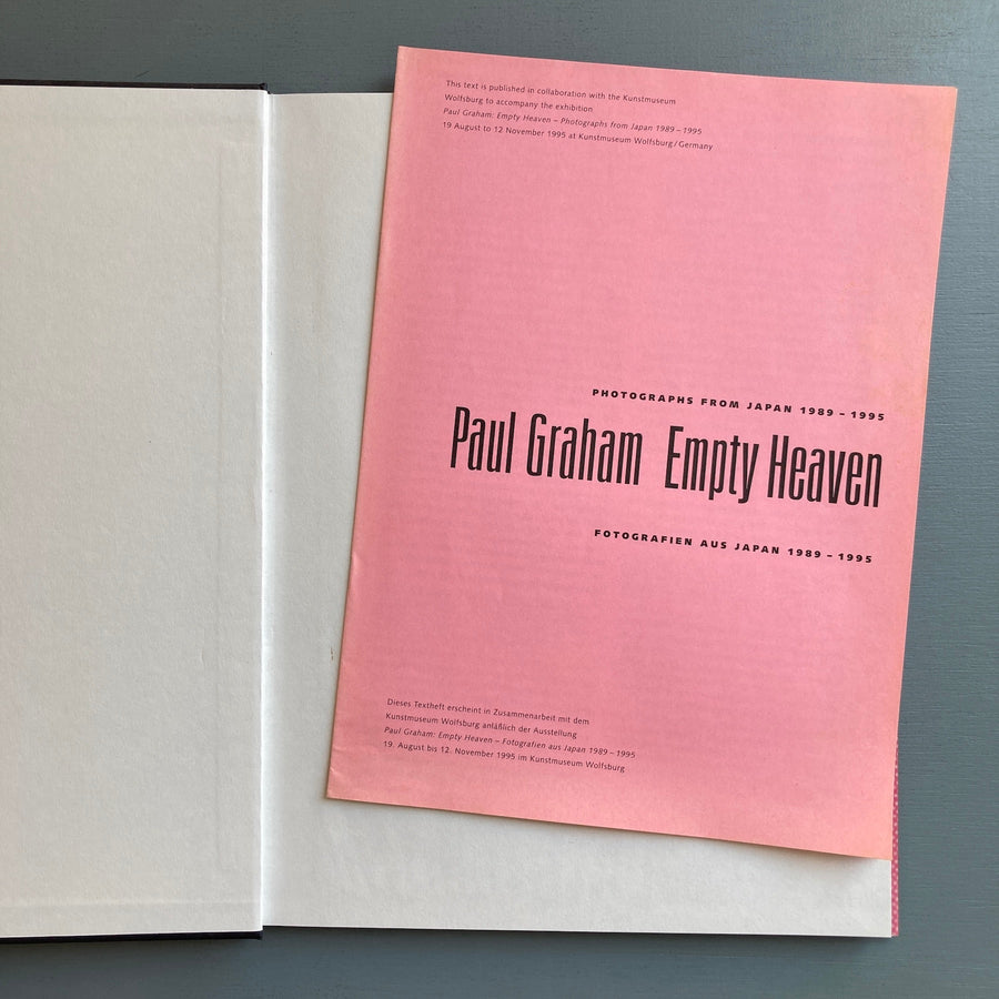 Paul Graham - Empty Heaven - Scalo 1995 - Saint-Martin Bookshop