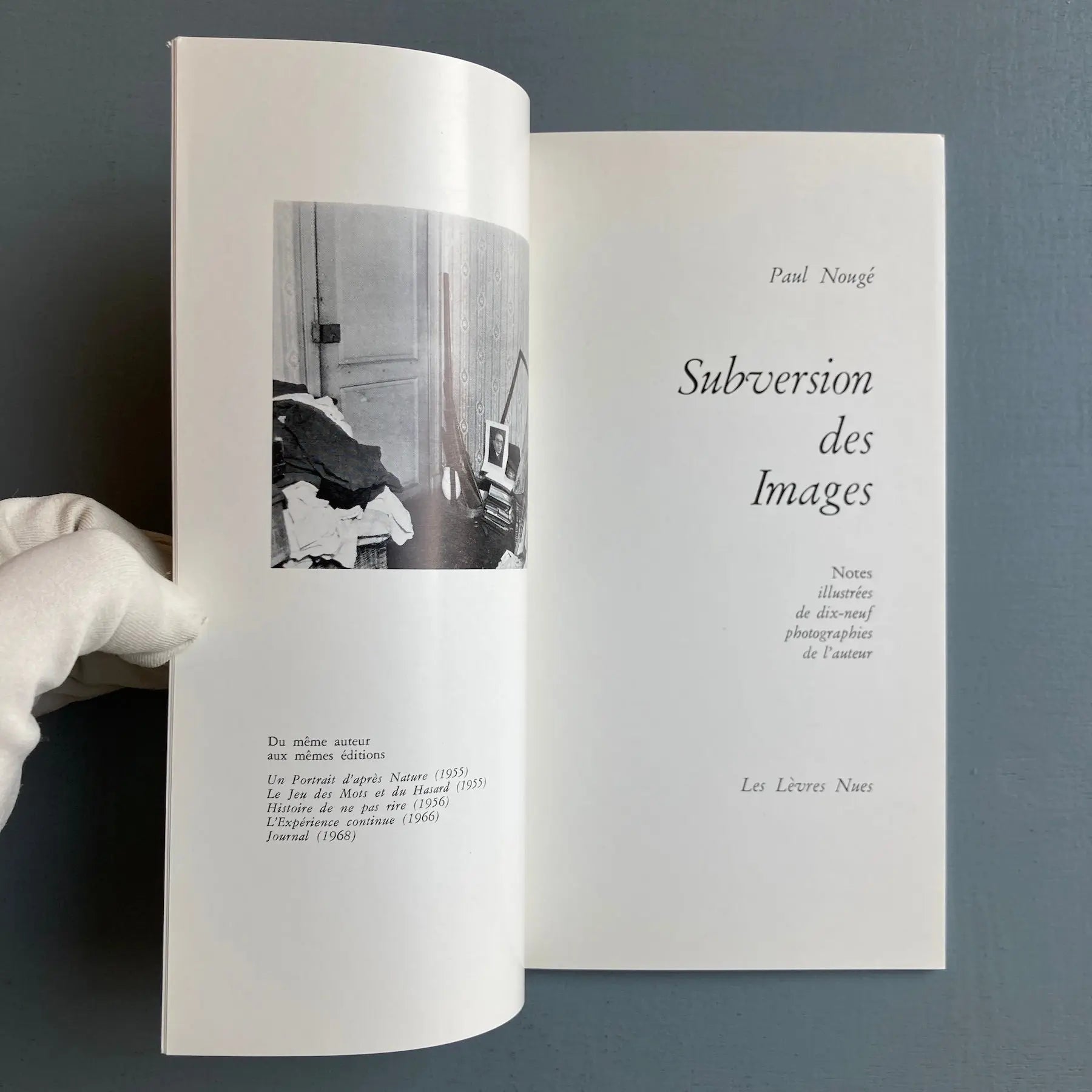 Paul Nougé - Subversion des Images - Les Lèvres Nues - Saint-Martin ...