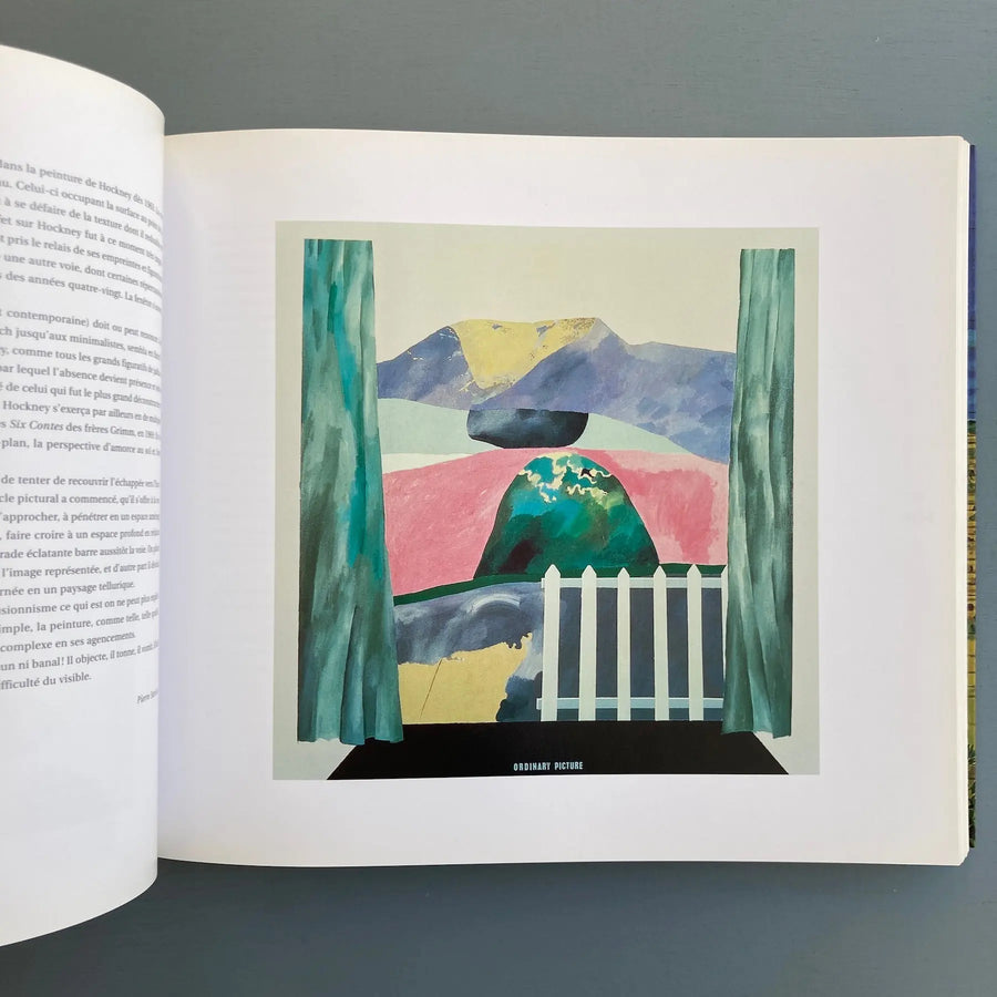 David Hockney - Espace / Paysage - Centre Georges Pompidou 1999 - Saint-Martin Bookshop