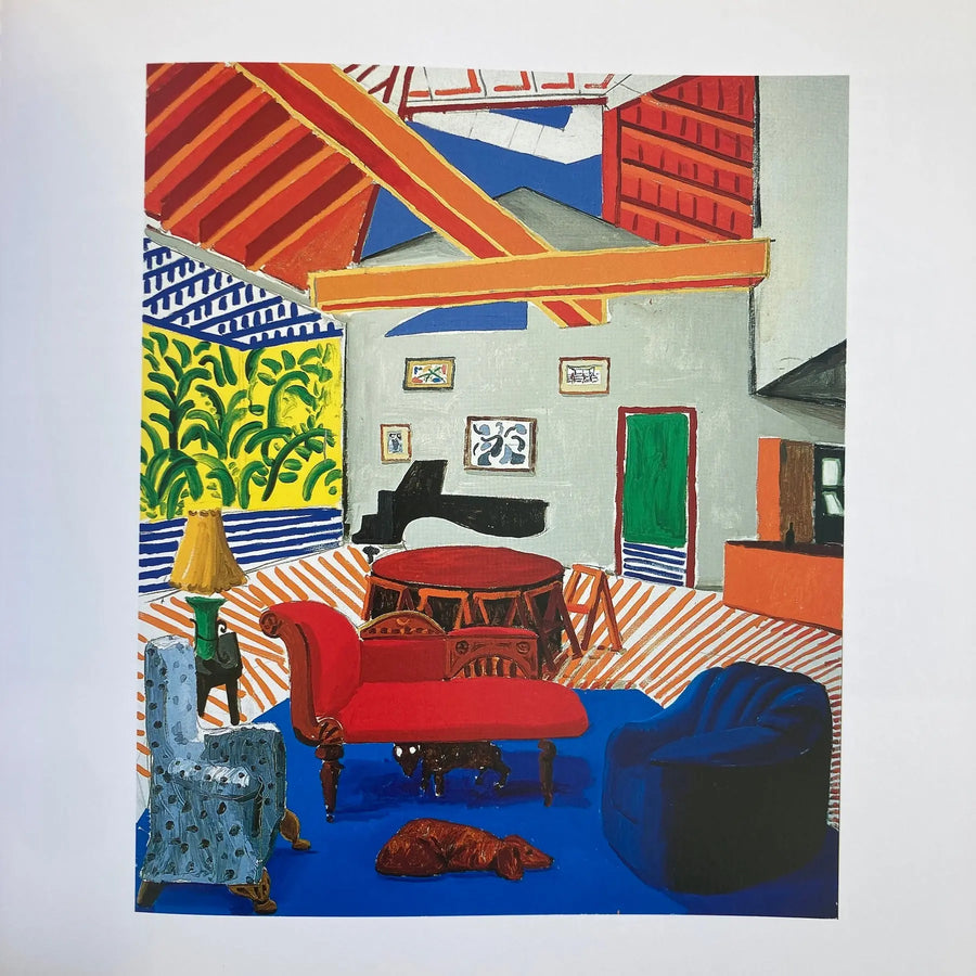 David Hockney - Espace / Paysage - Centre Georges Pompidou 1999 - Saint-Martin Bookshop