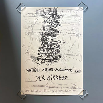 Per Kirkeby - Poster Exhibition Nr 60 Portikus 1994