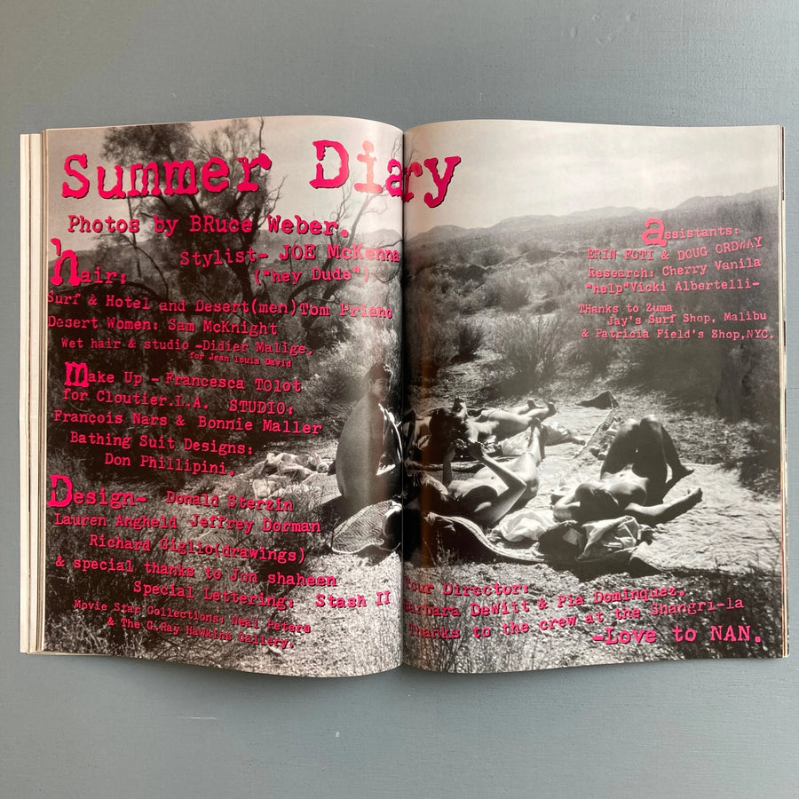 Per Lui - Summer Diary 1986 by Bruce Weber - Saint-Martin Bookshop