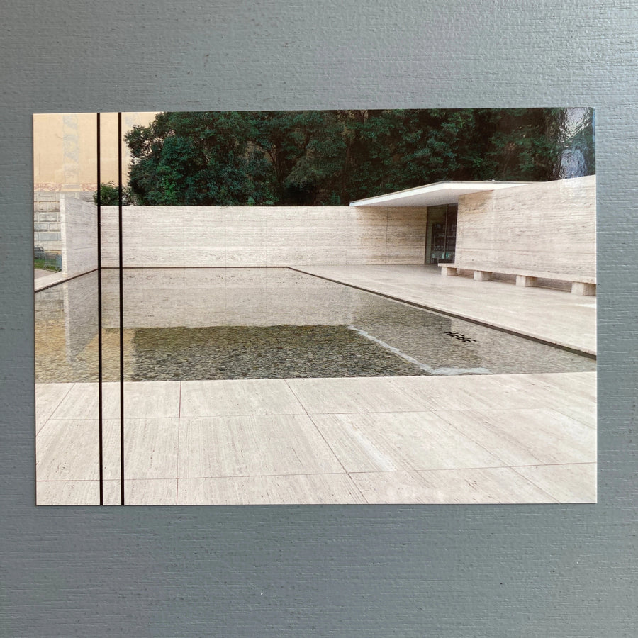 Peter Downsbrough - The Then Set Here Place as And (Postcards set) - Fundació Mies van der Rohe 2016