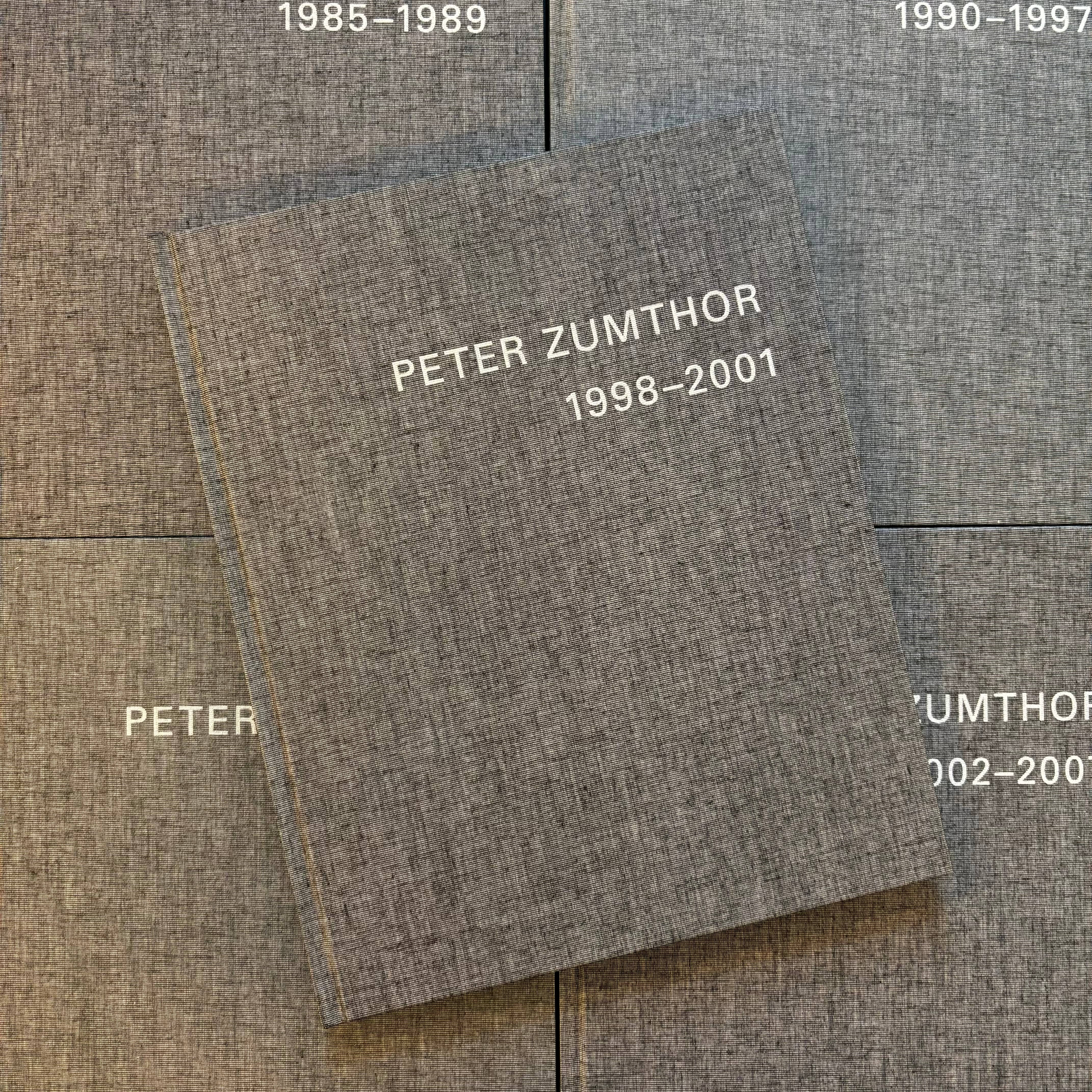 Peter Zumthor - Buildings and Projects 1985-2013 (5 Vol.) - - Saint ...