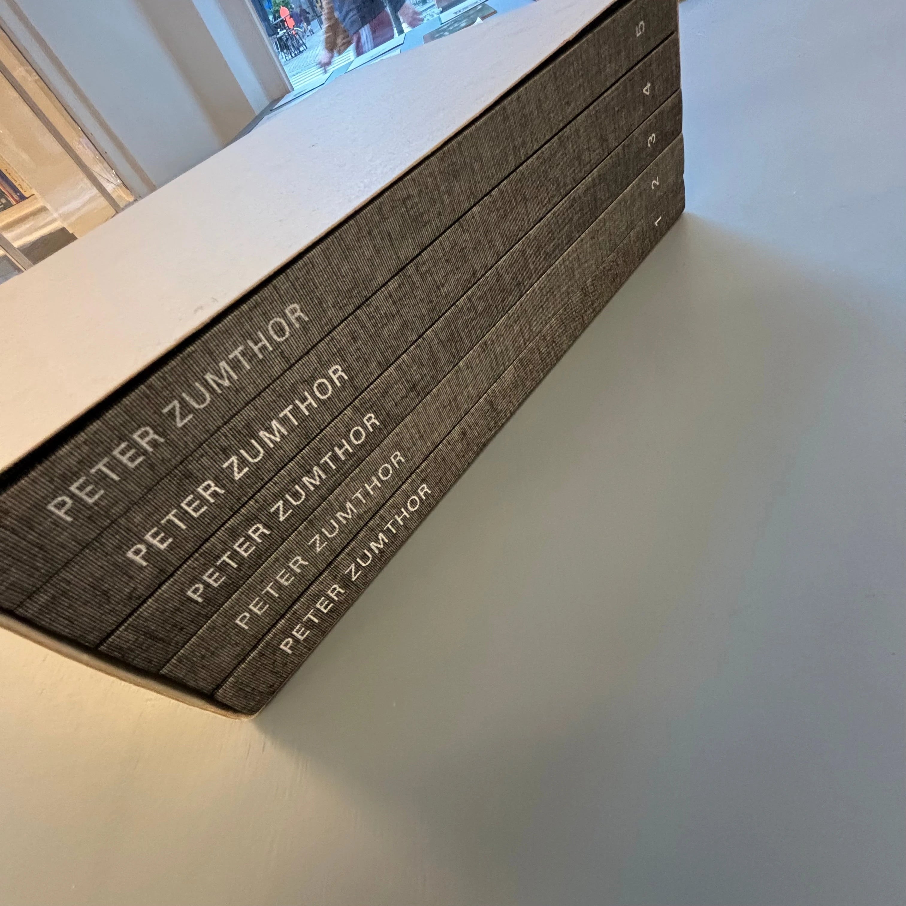 Peter Zumthor - Buildings and Projects 1985-2013 (5 Vol