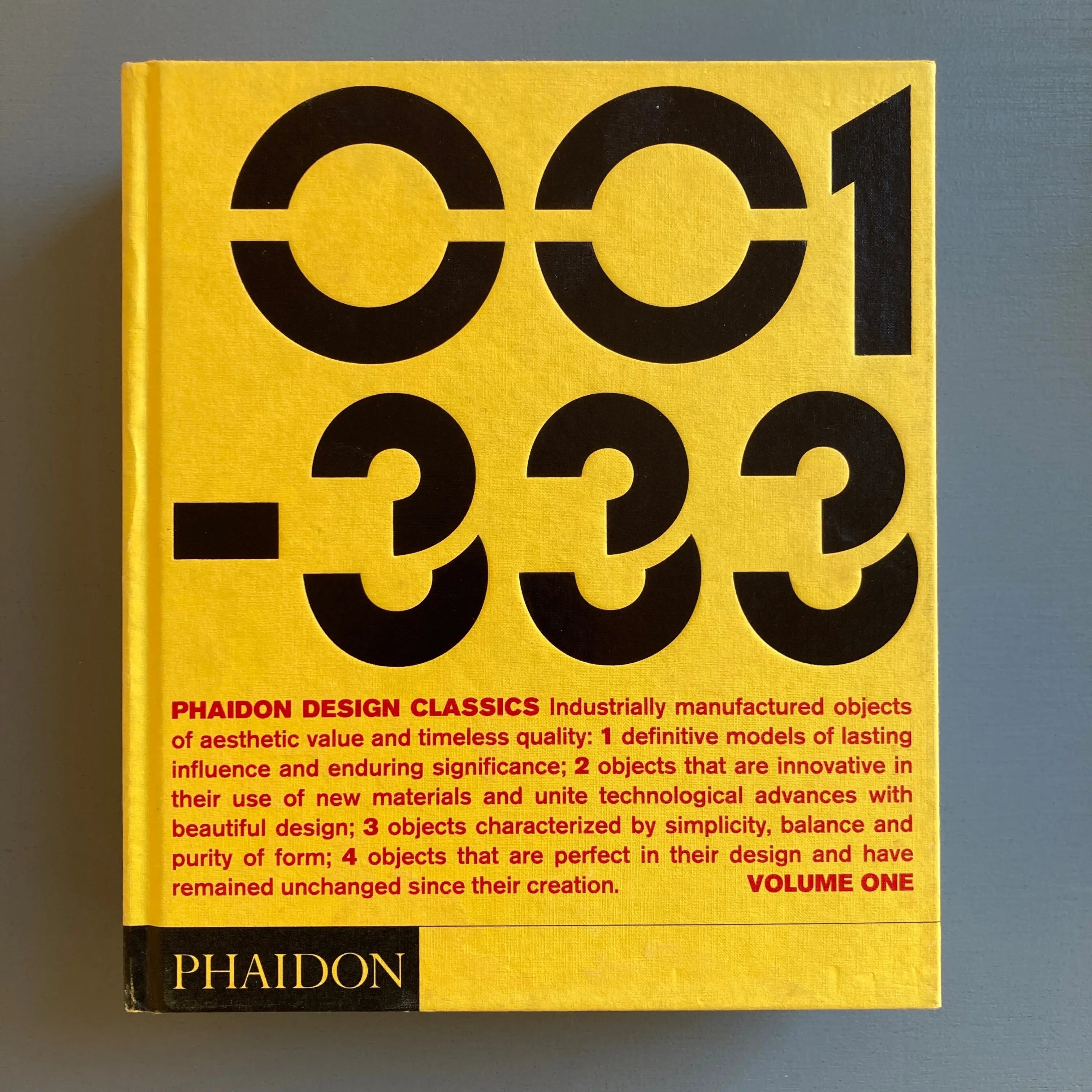 Phaidon Design Classics - Volume I, II, III - Phaidon 2006 - Saint-Martin  Bookshop