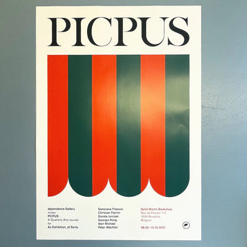 Picpus - Exhibition Poster - dépendance Gallery 2022 Saint-Martin Bookshop