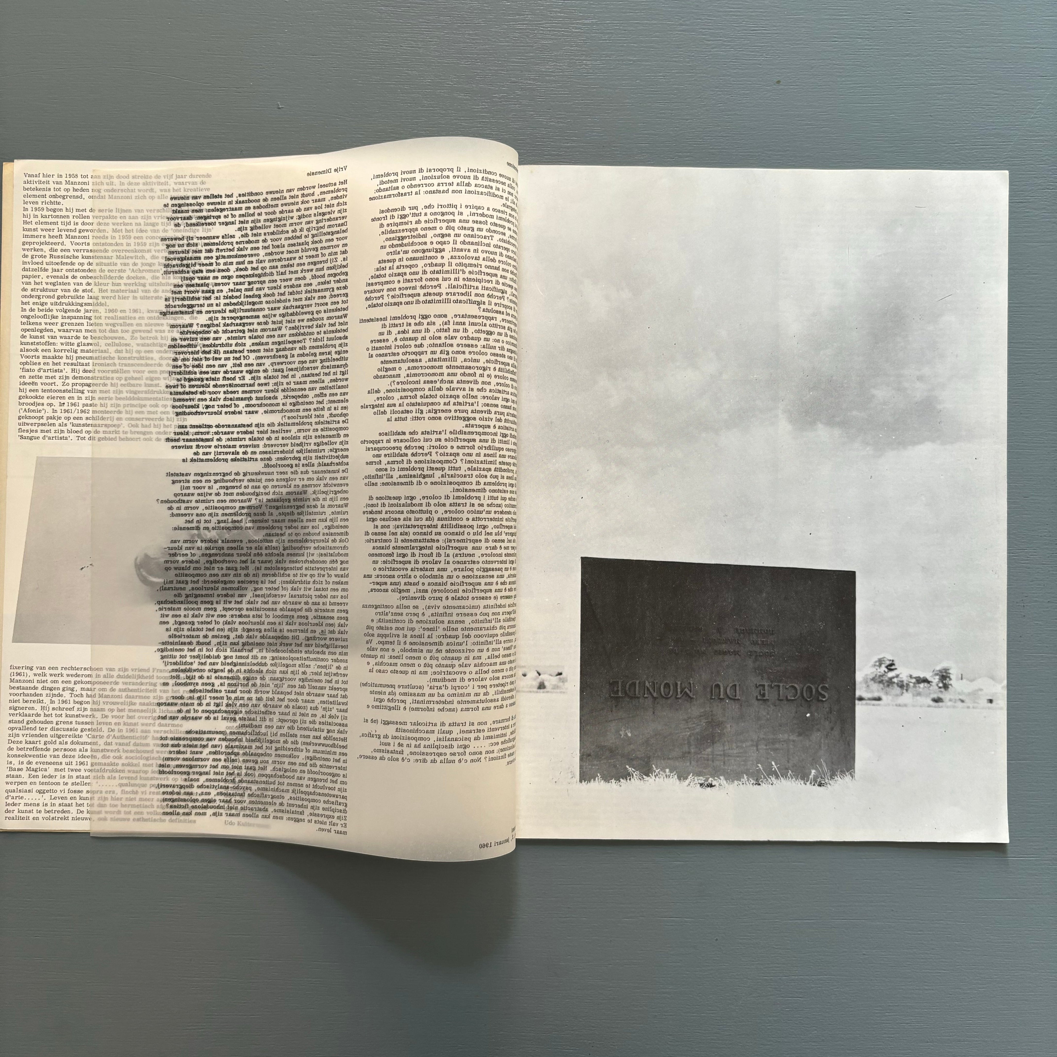 Piero Manzoni - Stedelijk Museum Amsterdam 1970 - Saint-Martin Bookshop, image size:4100x4100