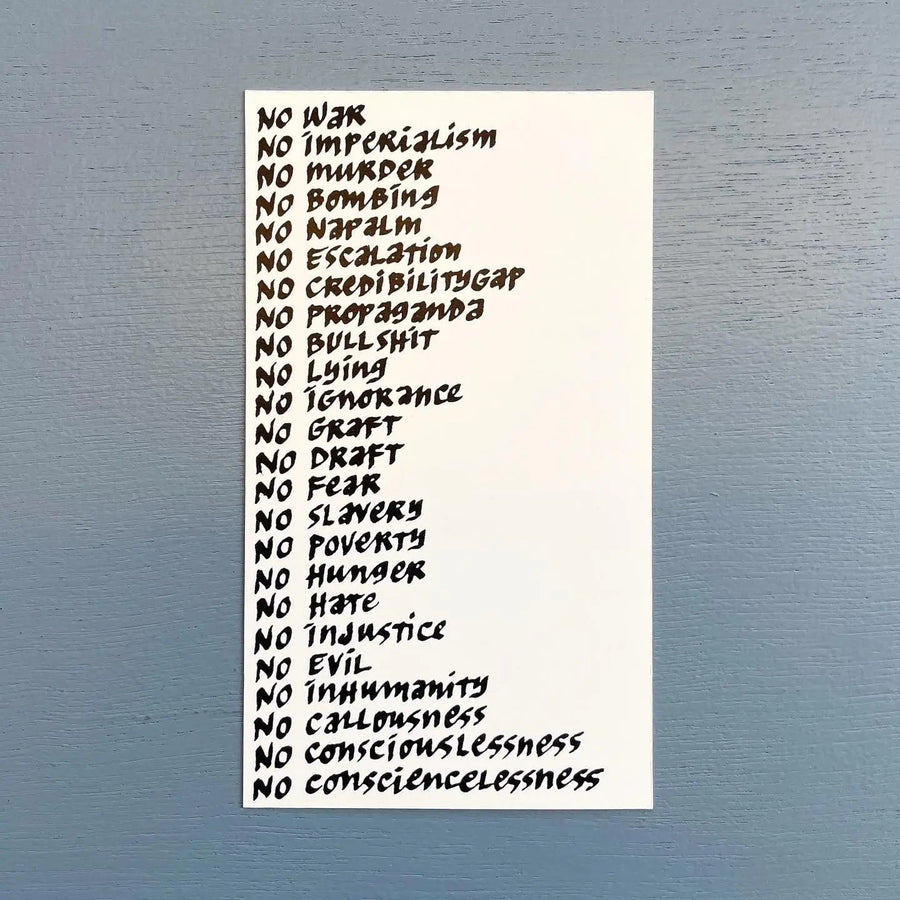Pierre Leguillon - Non-Happening after Ad Reinhardt, CN - Saint-Martin Bookshop/Museum of Mistakes 2021 Saint-Martin Bookshop