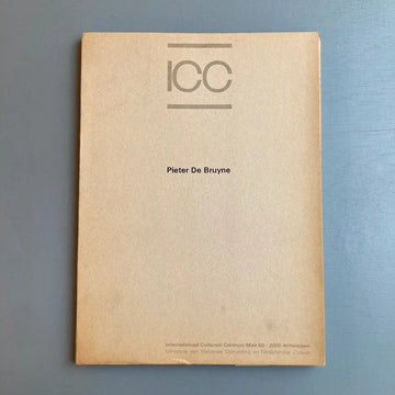 Pieter De Bruyne - catalogus n°161 - ICC Antwerpen 1979 - Saint-Martin Bookshop