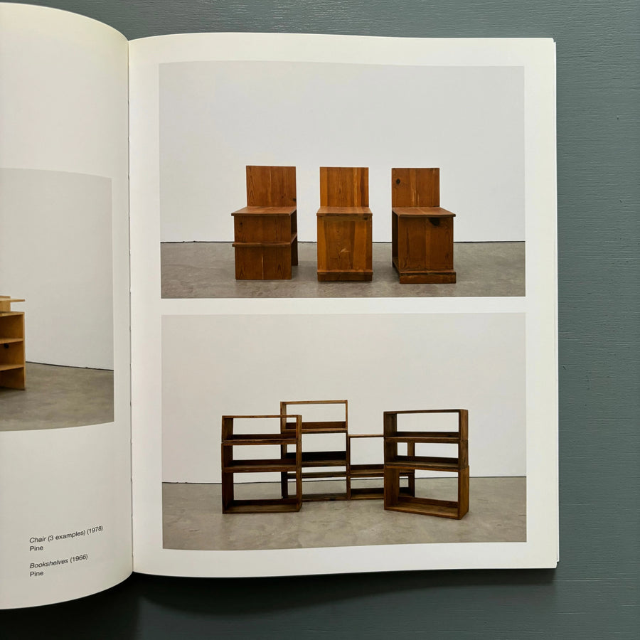 Donald Judd - A good chair is a good chair - Ikon Gallery / Pinakothek der Moderne 2011 - Saint-Martin Bookshop