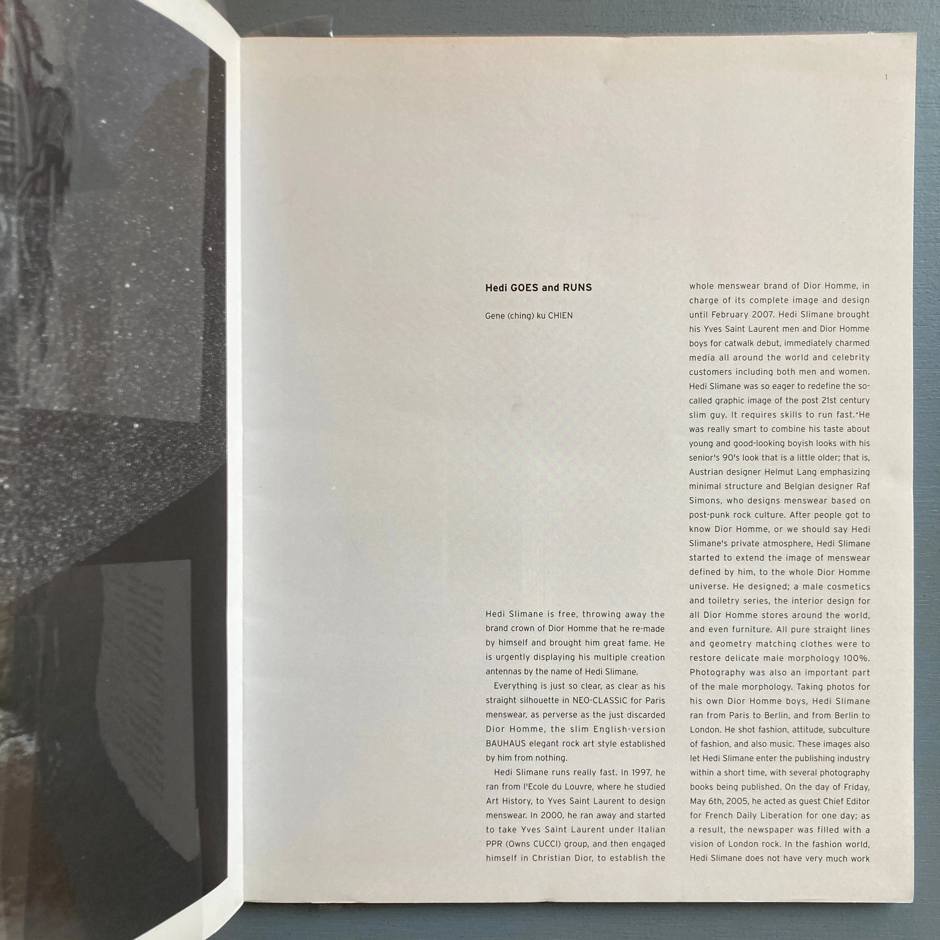 Ppaper special 03 - Hedi Slimane - 2007 - Saint-Martin Bookshop