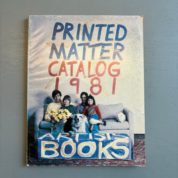 Printed Matter - Catalog 1981 - Saint-Martin Bookshop