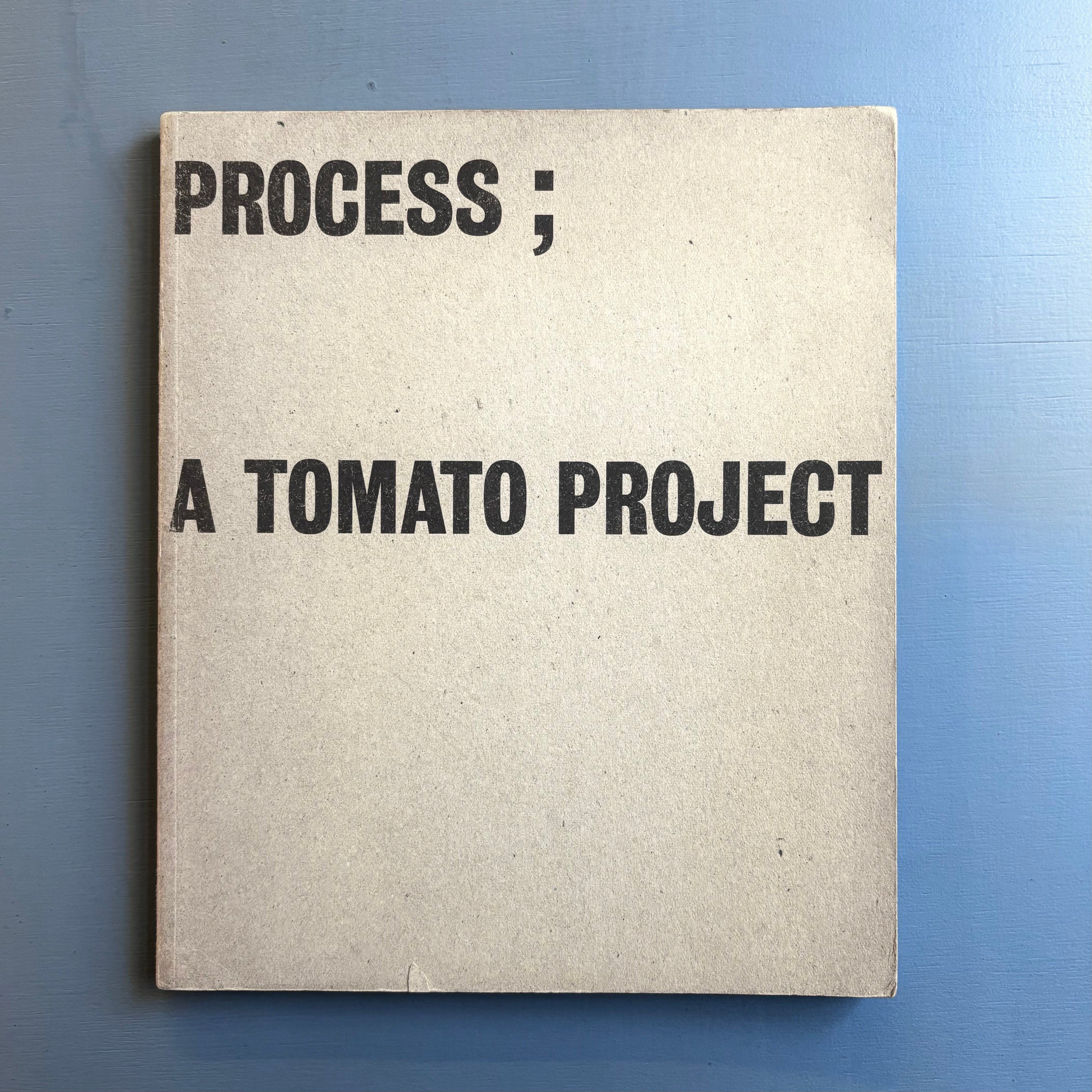 Process: A Tomato project - Thames and Hudson 1996 - Saint-Martin