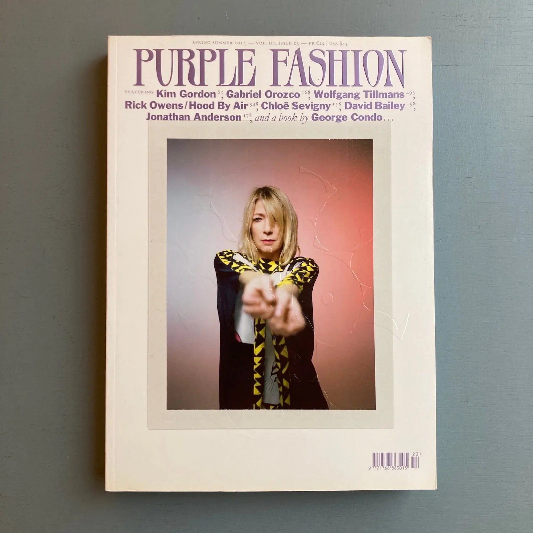 Purple Fashion No. 23 2015 未開封 付録冊子付き - 洋書