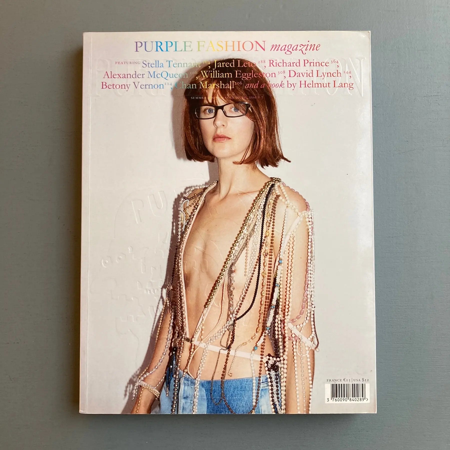 アート・デザイン・音楽 Purple Fashion Magazine isuue 7 Purple Fashion Magazine - Summer 2007 - Volume III, Issue 7