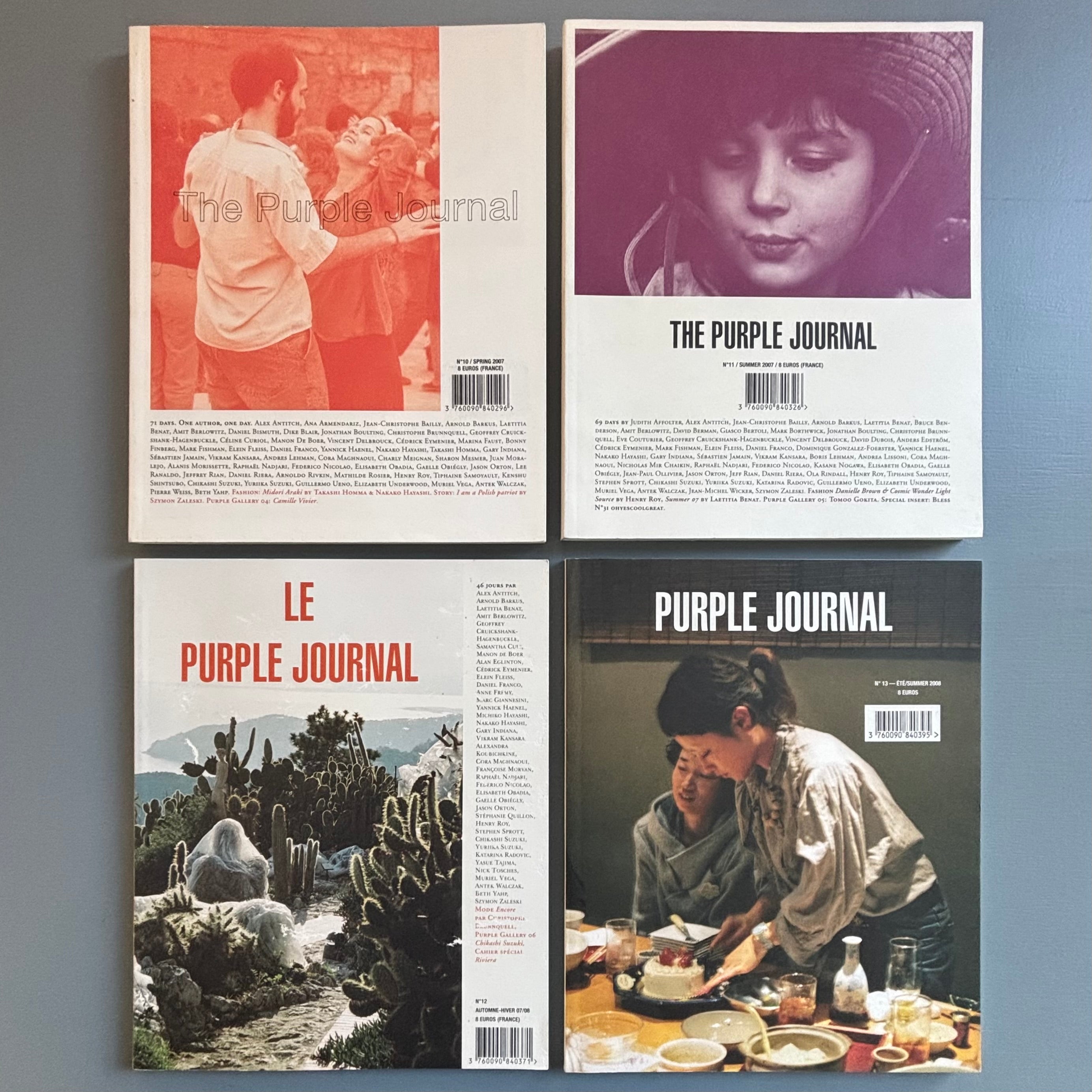 Purple Journal - Nos. 10-11-12-13 - Spring 2007–Spring/Summer 2008