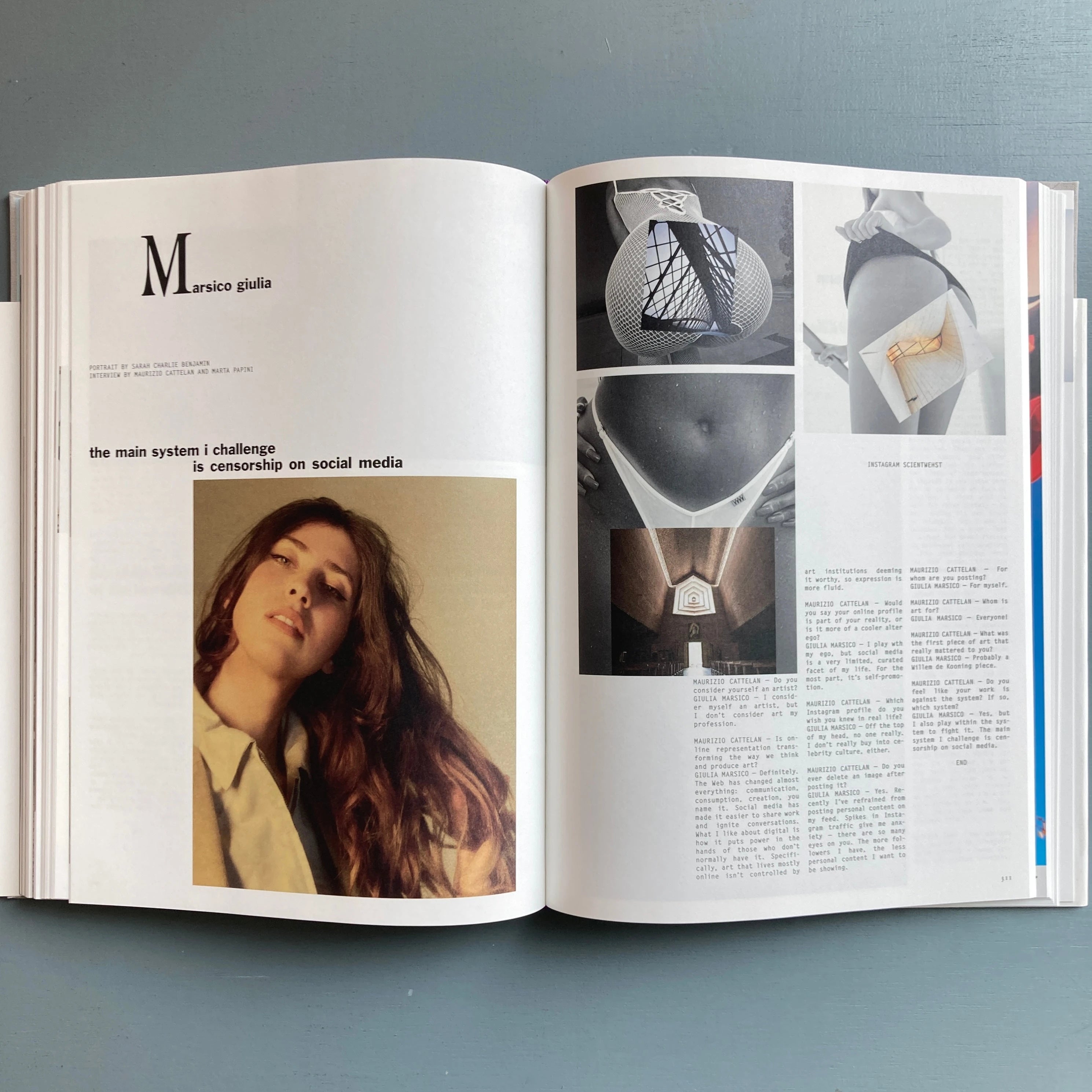 Purple magazine - The Index 76 Issue #29 S/S 2018 - Saint