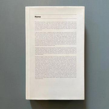 R.H Quaytman - Spine - Sternberg Press 2011