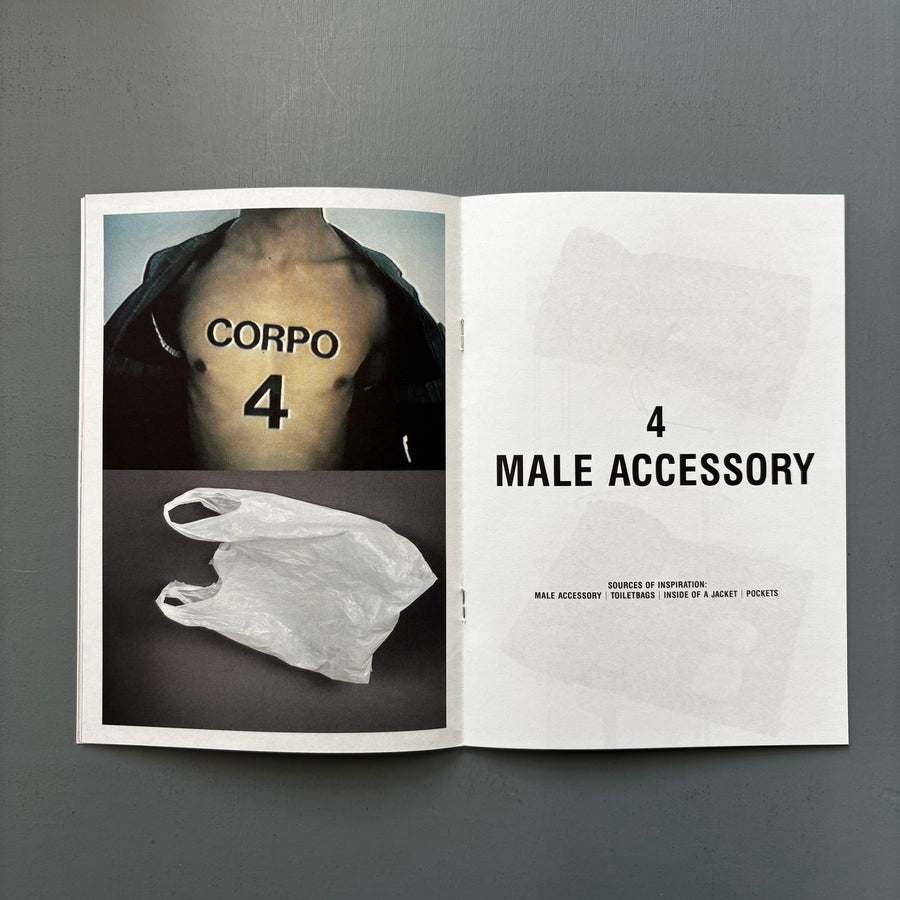 Raf Simons - Corpo. Body Accessory Furniture. 7 Cupboards - MoMu 2025 - Saint-Martin Bookshop