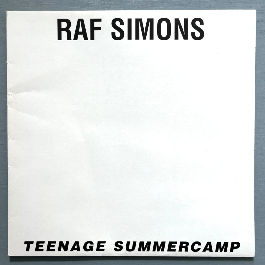 Raf Simons - Teenage Summercamp - SS 1997