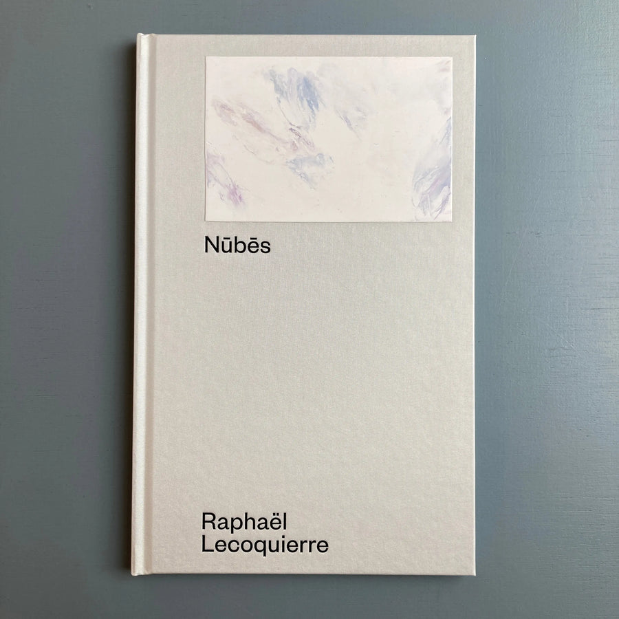 Raphaël Lecoquierre - Nūbēs (limited edition) - Editions Sylvain Courbois 2023 - Saint-Martin Bookshop