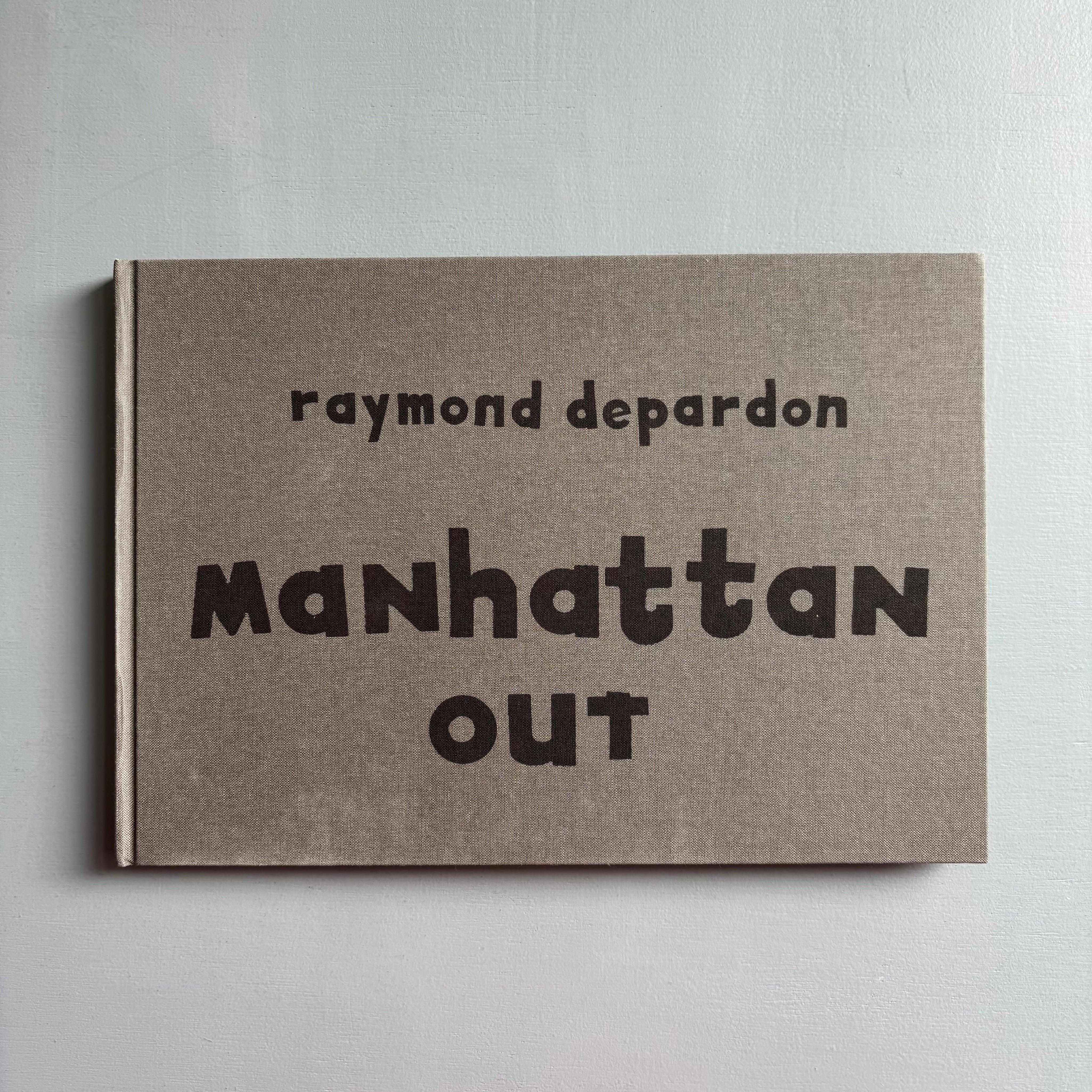 Raymond Depardon - Manhattan out - Steidl 2008 - Saint-Martin Bookshop