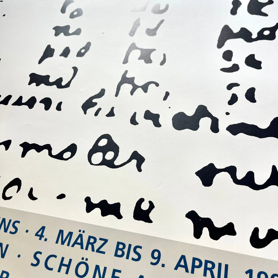 Raymond Hains - Poster Exhibition Nr 63 Portikus 1995