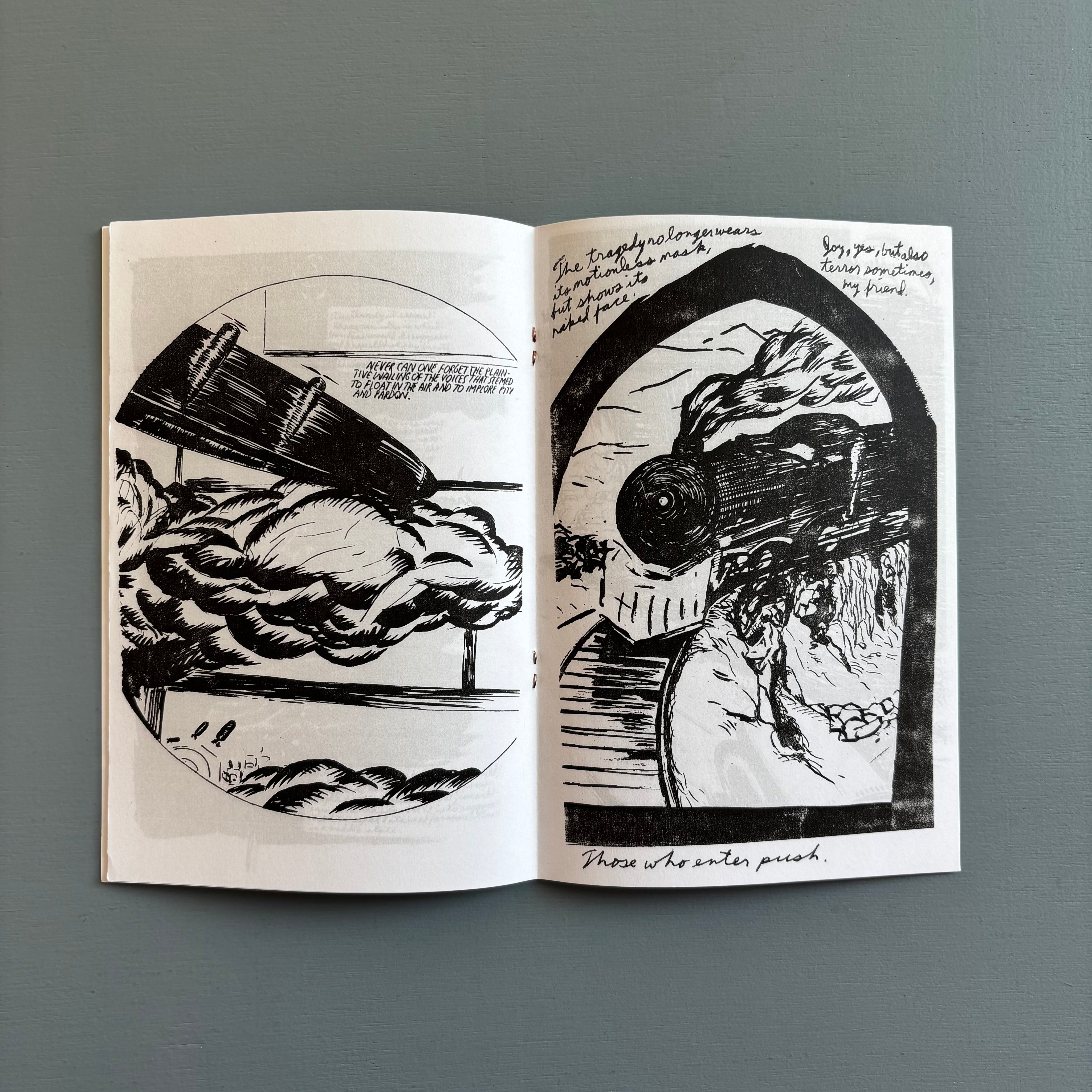 Raymond Pettibon - Up the threshold - Galerie Krinzinger 1992