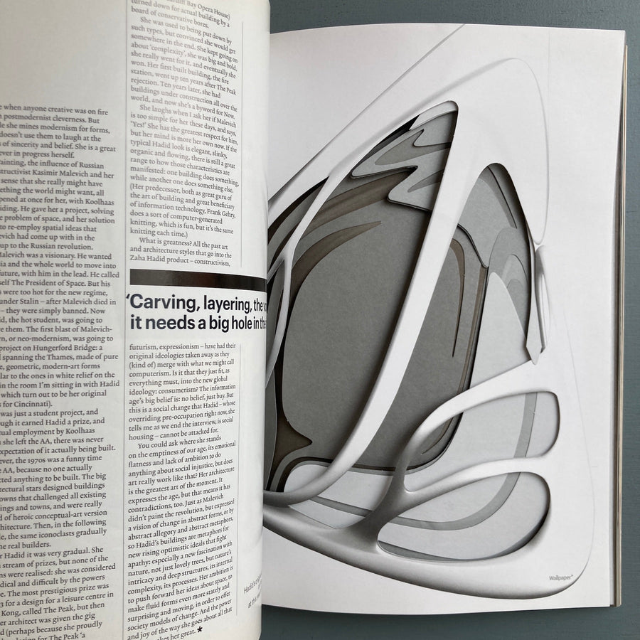 Wallpaper* n°115 - Louise Bourgeois / Zaha Hadid / Rei Kawakubo - October 2008 - Saint-Martin Bookshop