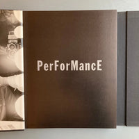 【Performance】 Richard Avedon　新品未読品・美本 Performance】 Richard Avedon新品未読品・美本