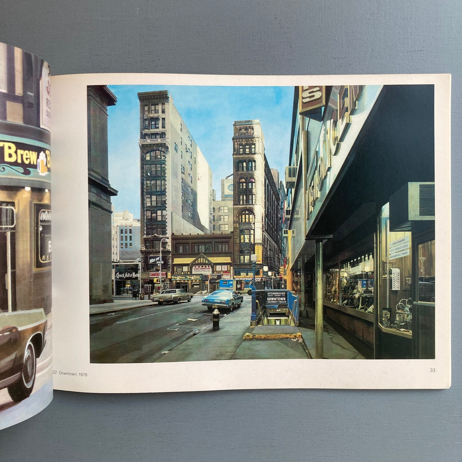 Richard Estes: The Urban Landscape - MFA Boston 1978 - Saint-Martin Bookshop