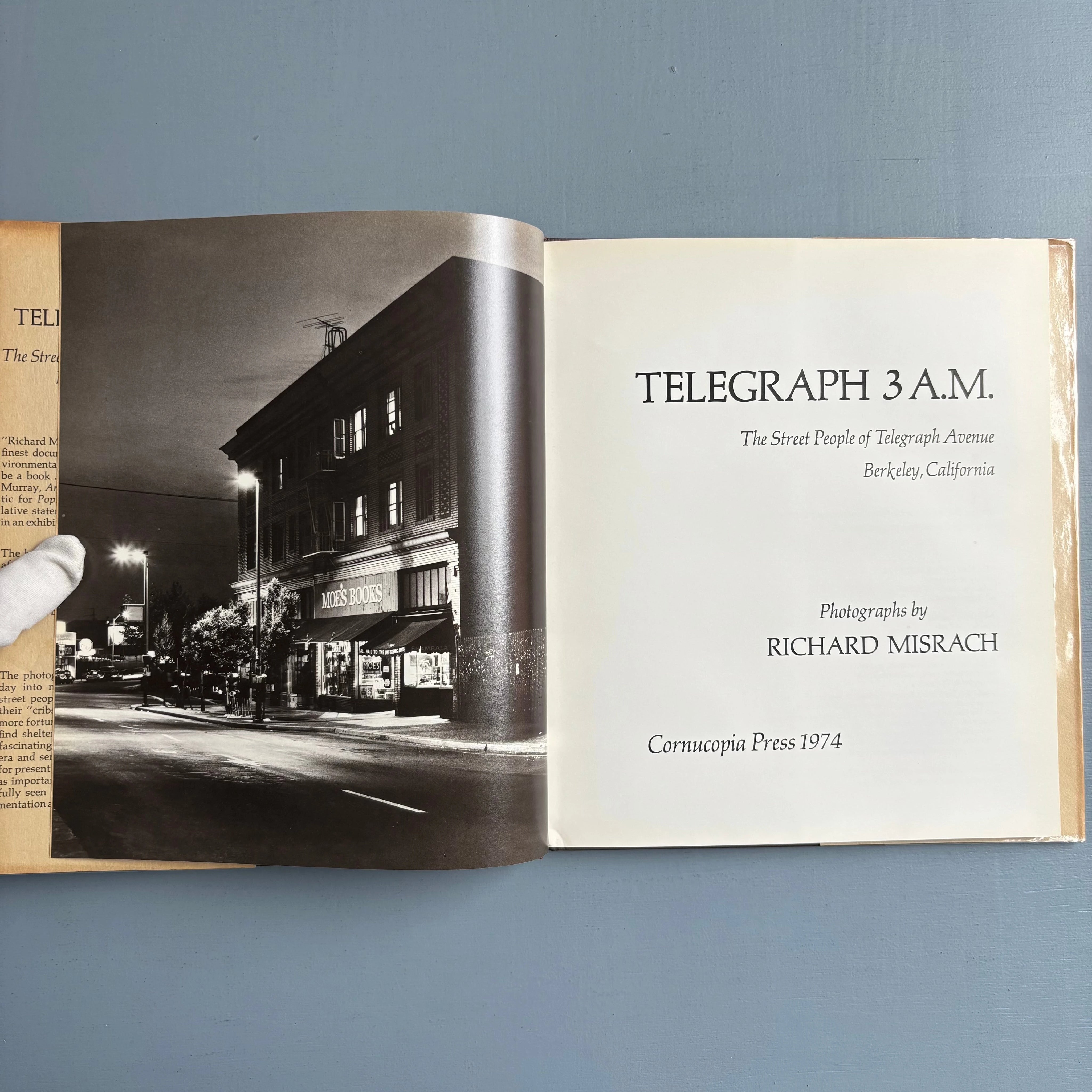 Richard Misrach - Telegraph 3AM - Cornucopia Press 1974 - Saint