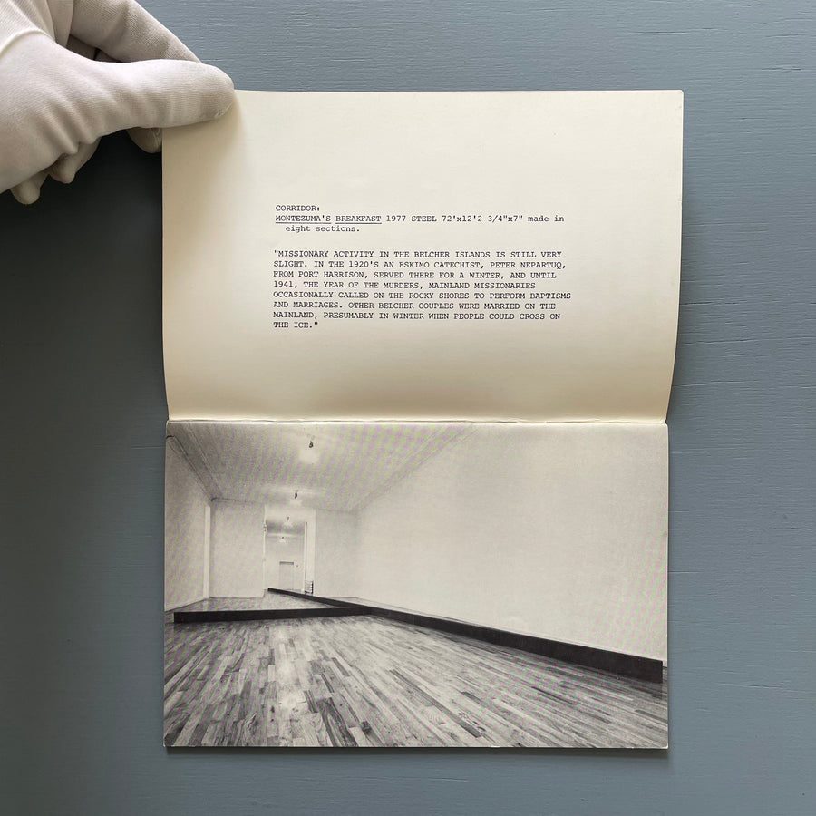 Richard Nonas - Catalog - PS1 1977 - Saint-Martin Bookshop