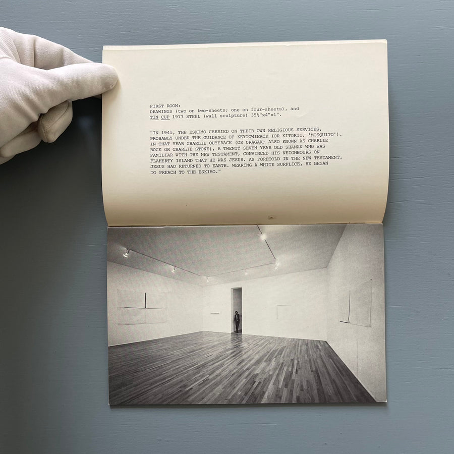 Richard Nonas - Catalog - PS1 1977 - Saint-Martin Bookshop
