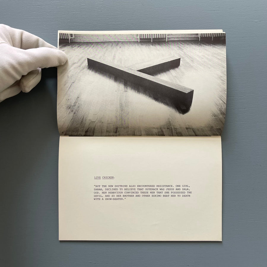 Richard Nonas - Catalog - PS1 1977 - Saint-Martin Bookshop