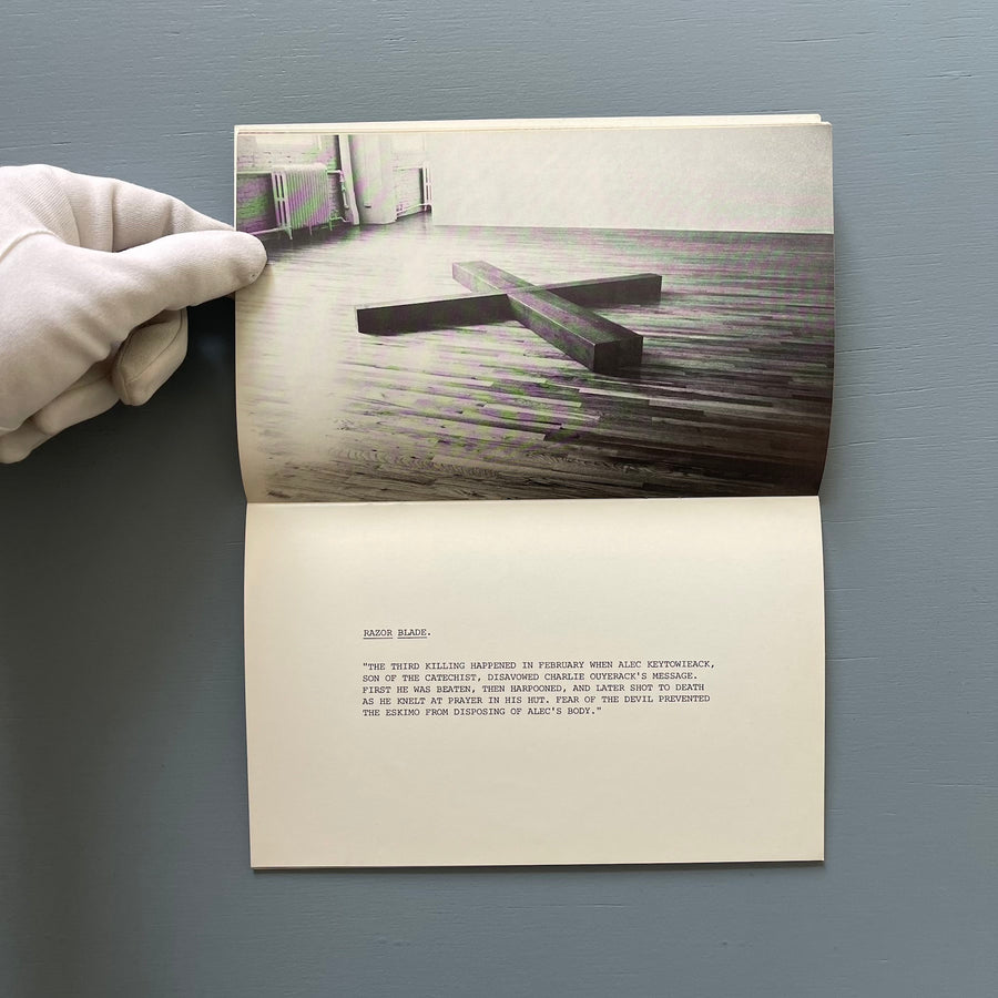 Richard Nonas - Catalog - PS1 1977 - Saint-Martin Bookshop