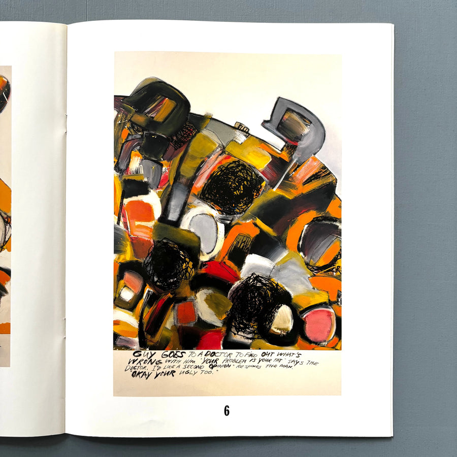 Richard Prince - New Paintings (aka Joke Paintings) - Jablonka Galerie 1996 - Saint-Martin Bookshop