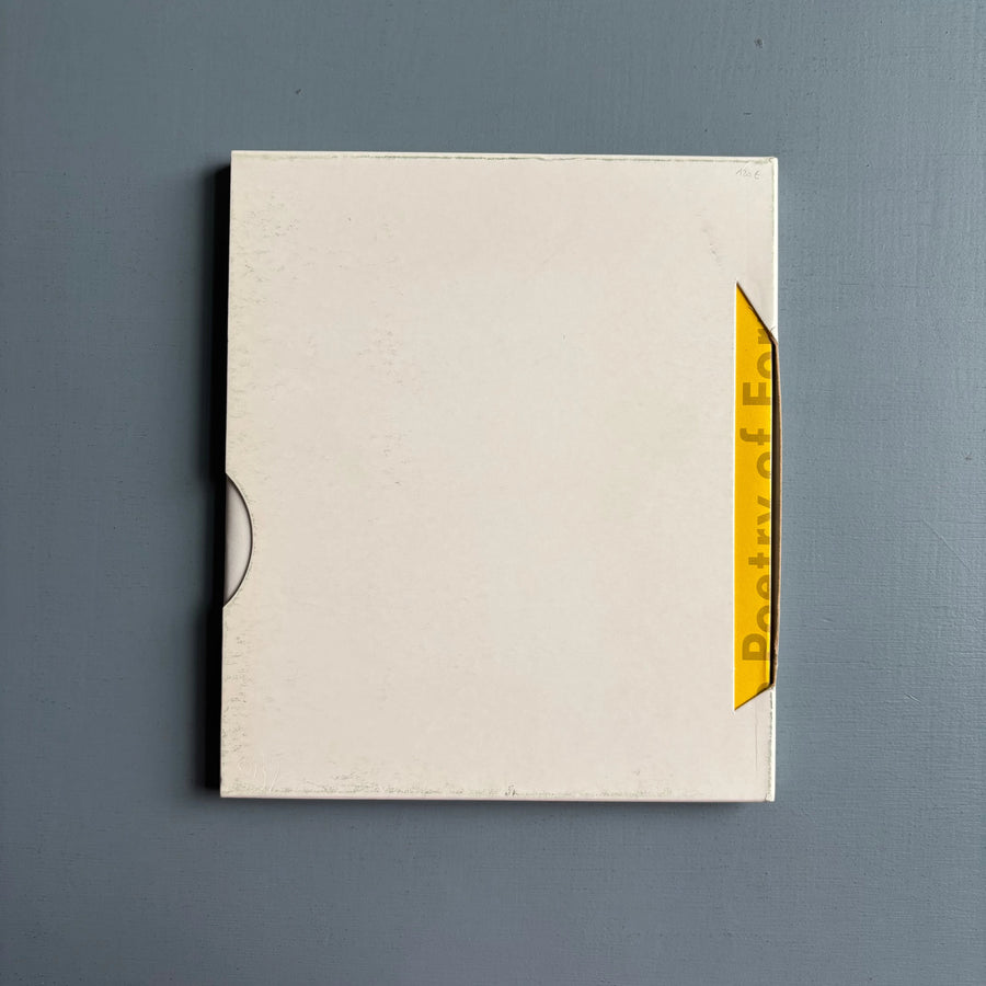 Richard Tuttle - The Poetry of Form - ICA/IVAM 1992 - Saint-Martin Bookshop