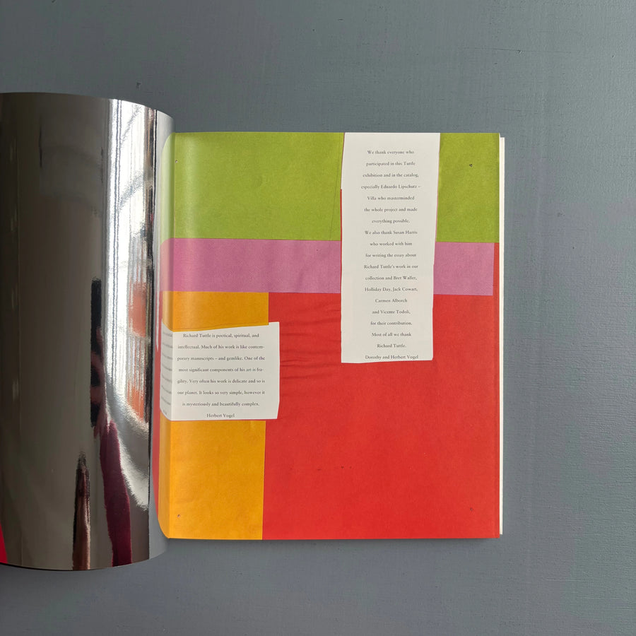 Richard Tuttle - The Poetry of Form - ICA/IVAM 1992 - Saint-Martin Bookshop