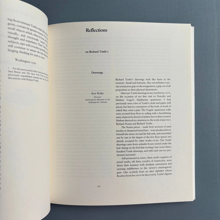 Richard Tuttle - The Poetry of Form - ICA/IVAM 1992 - Saint-Martin Bookshop