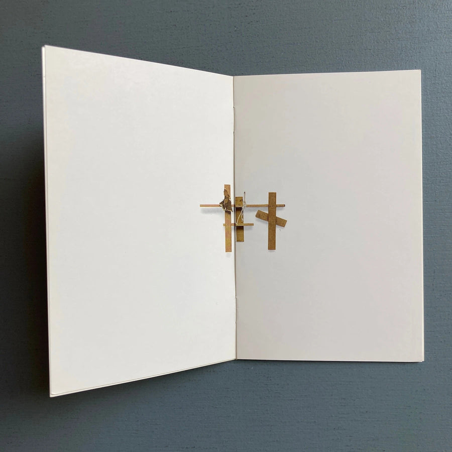 Richard Tuttle - Two booklets - Galleria Marilena Bonomo 1985 & Annemarie Verna Gallery 2003