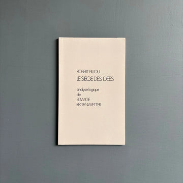 Robert Filliou - Le siège des Idées - Editions Lebeeer Hossmann 1977 - Saint-Martin Bookshop