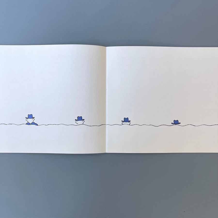 Robert Filliou - Mister Blue from Day-to-Day - Edition Lebeer Hossmann 1983 - Saint-Martin Bookshop