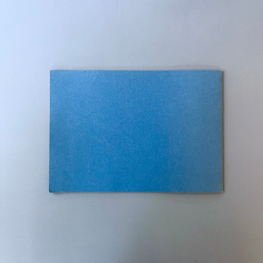 Robert Filliou - Mister Blue from Day-to-Day - Edition Lebeer Hossmann 1983 - Saint-Martin Bookshop