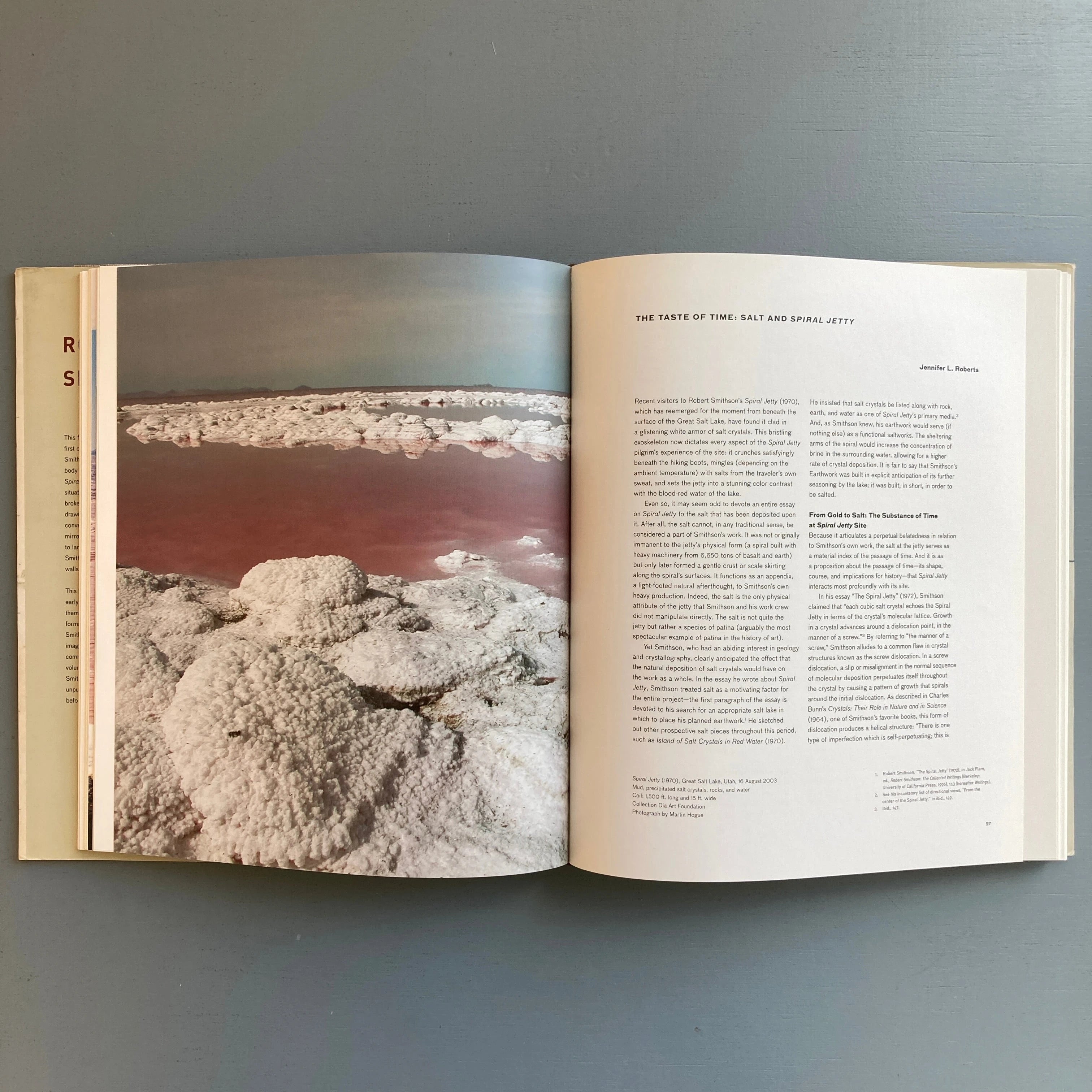 Robert Smithson Exhibition catalogue MOCA 2004 SaintMartin
