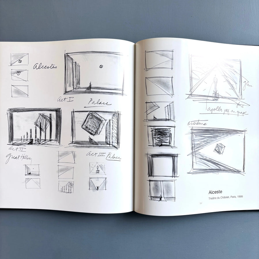 Robert Wilson - Composition, Lumière et Couleur - Alain De Gourcuff 2001 - Saint-Martin Bookshop