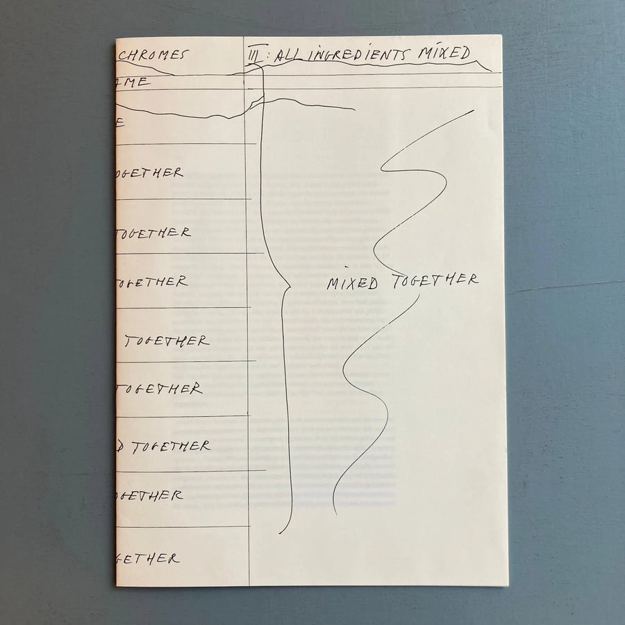 Roy Villevoye - Mapping matching mixing mating - 1993 - Saint-Martin Bookshop