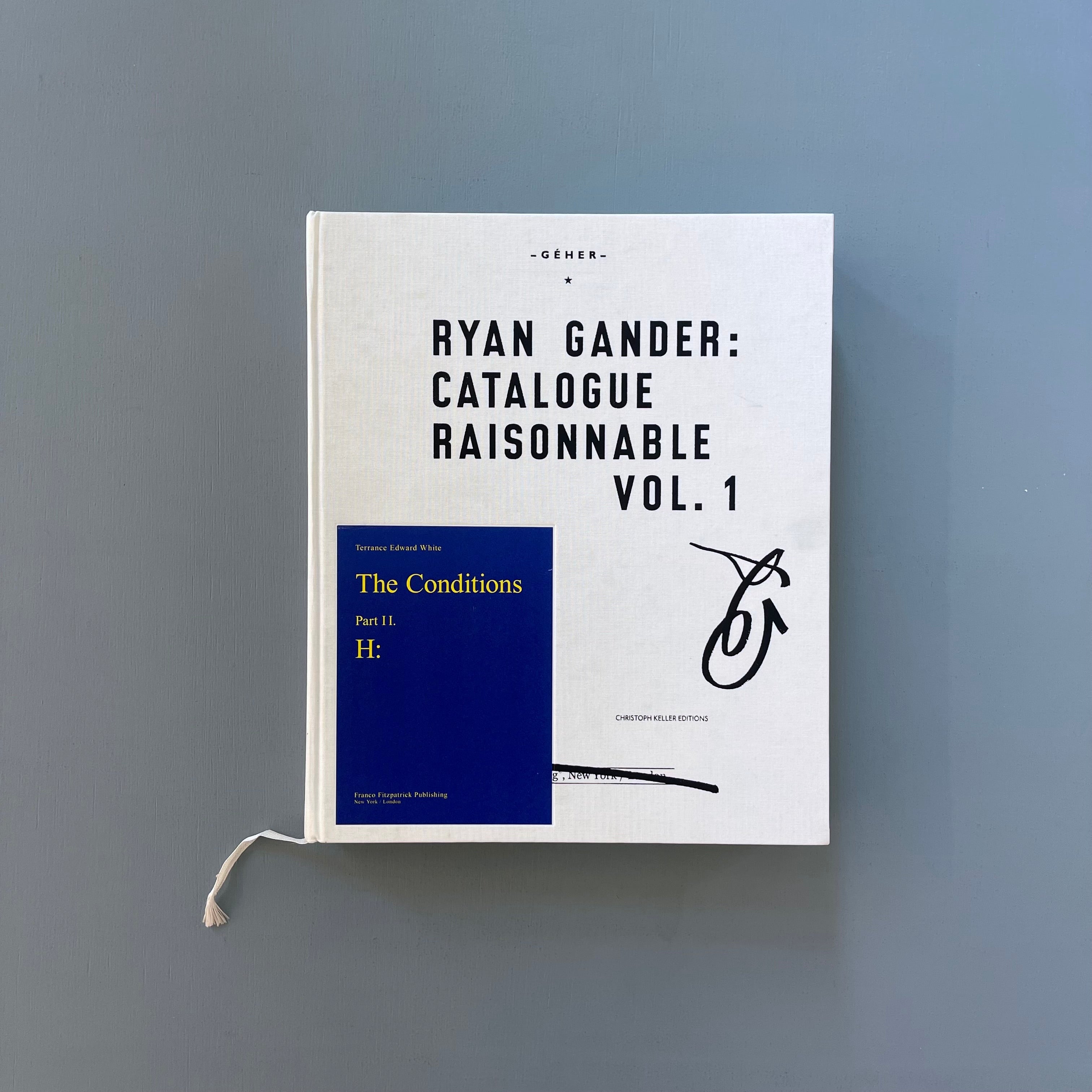 アート・デザイン・音楽 Ryan Gander: Catalogue Raisonnable Vol.1 Ryan Gander - Catalogue raisonnable vol. 1 - JRP 2011 - Saint